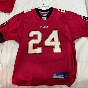 Tampa Bay Buccaneers Cadillac Williams Jersey NFL Vintage Retro Throwback Reebok